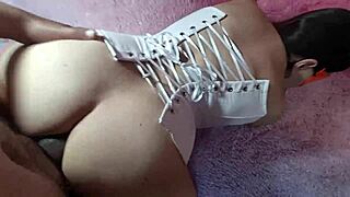 WOW! Deep Anal Double Penetration Pounds Rented Latina Wife's Huge Pussy Lips For Boss Cash Part 4!