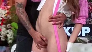 beautiful fuck doll juniper ren BEGS nade nasty for rough deepthroat and doggystyle