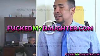 i couldn't resist that flirty teen victoria valencia pounding her in the office