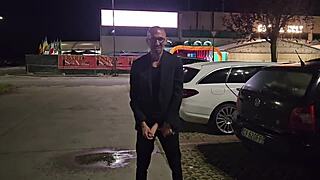 Giacomo's fault sparks horny milf's outdoor romp