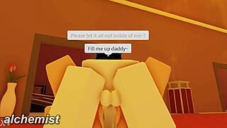 slut whore rides rough cowgirl creampies over and over