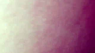 wife's pussy stuffed with my cock and glass dildo feels so sloppy wet