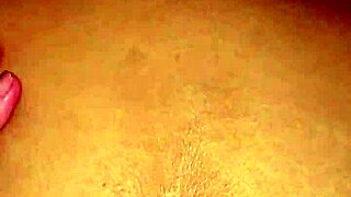 Watch this interracial couple's wet pussy creampie up close