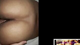 shy latina teen brunette with big natural tits begs for my cock in her wet tight homemade pussy