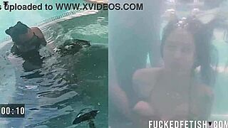 hey babe check helen star's submissive pool vibes with oral toys 😏💦