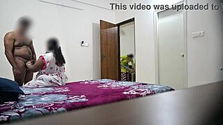 Wife Sucks And Fucks Hard While Maid Cleans In Group Blowjob Session