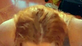 Watch this travesti choke on 27cm horse cock blowjob