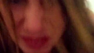 chica trans moans loud while taking cock deep in her tight ass