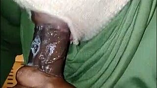 yo this masked babe gives the sloppiest deepthroat ever right in your face