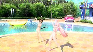 Megurine Luka Meiko Nude Summer Idol Bodies