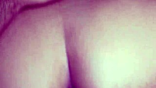 roommate filled my tight pussy with cum 😩 huge ass got fucked hard 💦