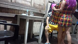 Recent stepmom teases stepson in real homemade vid he surprises with wild fuck