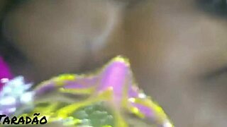 Filling this ebony hooker's fat ass with hot cum deep