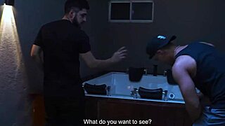 Antonella Jones Takes Two Huge BBC Plumbers and Squirts While Husband Watches Nothing