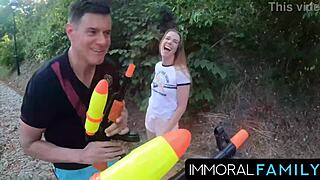 Easter Spray Hits Alexis Pussy Deep And Hard