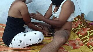 Youranitha's teasing wife handjob blowjob cumshot home fuck mix