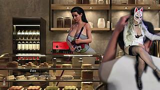 stepmom in stockings can't resist sucking my huge cock like a total mommy slut