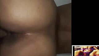 shy latina teen brunette with big natural tits begs for my cock in her wet tight homemade pussy