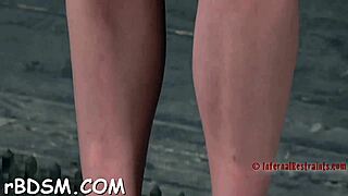 Babe Bound and Gagged Craves Rough Cunt Pounding