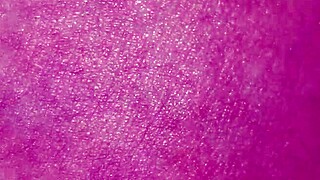 wife's pussy stuffed with my cock and glass dildo feels so sloppy wet