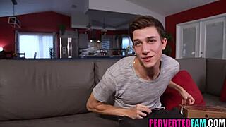 stepbrother rams stepsis tight pussy with monster cock taboo style