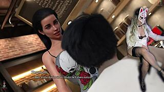 stepmom in stockings can't resist sucking my huge cock like a total mommy slut