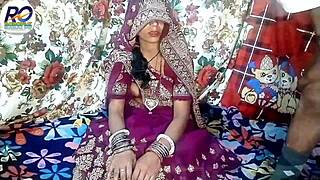 Bhabhi readies shaved pussy for brother-in-law's hard fuck stripping blouse hindi audio