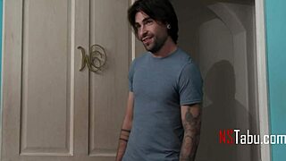 stepbro gazes at me with the desire i crave forever