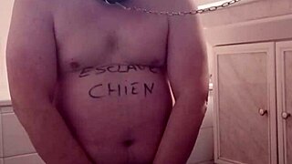 Slave f eats my pussy while ebed slave licks mature clit in bdsm femdom session