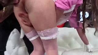 beautiful fuck doll juniper ren BEGS nade nasty for rough deepthroat and doggystyle