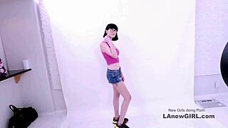 Egyptian Goddess Swallows Producers Cum After Seductive Audition Massage!