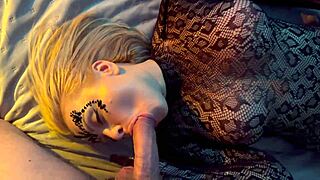 Deep pleasure surges from ass licking rimjob to semen eating bliss