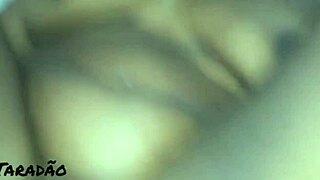 Filling this ebony hooker's fat ass with hot cum deep