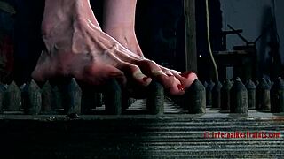 Babe Bound and Gagged Craves Rough Cunt Pounding