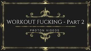 hey, innocent gym workout turns bareback anal threesome with brazilian stars bela india and bianca naldy??