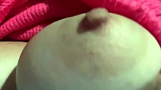 whoa italian milf artemisia love teases her huge tits outdoors 😍 nipples hard af