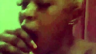 Bestie drops by house for roommate fun and small waist play