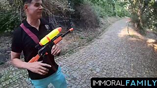 Easter Spray Hits Alexis Pussy Deep And Hard