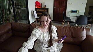 Stepsis Surprises with Deepthroat on Birthday Cock