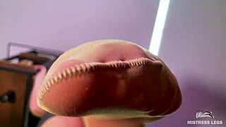 imagine worshipping those nylon soles while goddess towers over you pov