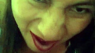 chica trans moans loud while taking cock deep in her tight ass
