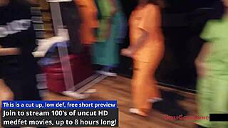 ever wonder what happens in tampa university physicals? sheila daniels spreads ass for latex nurse exam??