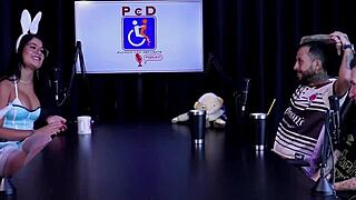 uhh tifany rocha's hottest lingerie casting moments peek through sheer red