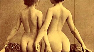 Victorian gentleman fucks hairy stepmothers in retro erotic confessions