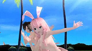 Megurine Luka Meiko Nude Summer Idol Bodies