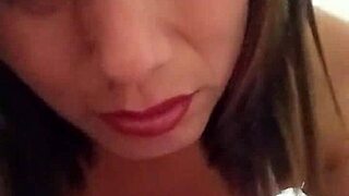 chica trans moans loud while taking cock deep in her tight ass