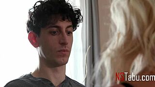 inhale those taboo steamy scents drifting from stepmom's huge shaved slutty pussy petals