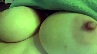 wow italian milf artemisia big natural tits bounce slow motion for camera