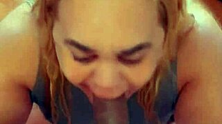 Watch this travesti choke on 27cm horse cock blowjob