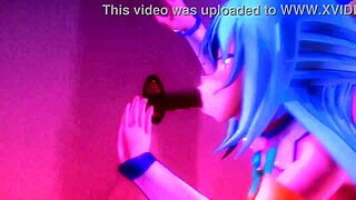 konosuba aqua's wild glory hole adventure unfolds